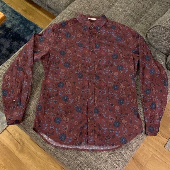 Ben Sherman button up patterned shirt - Picture 1 of 5